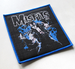 MISFITS [blue] -- Woven Patch