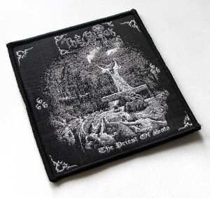 THE BLACK - The Priest Of Satan [black] -- Woven Patch