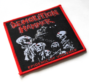 Naszywka DEMOLITION HAMMER - Epidemic Of Violence [red]