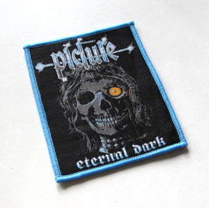 PICTURE - Eternal Dark [blue] -- Woven Patch