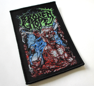 Naszywka BROKEN HOPE - Swamped In Gore [black] [oversize] 