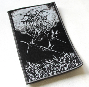 DARKTHRONE [gray] [oversize] -- Woven Patch 
