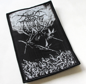 DARKTHRONE [black] [oversize] -- Woven Patch  