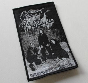 PROFANATICA - The Master Of Unholy Black Death [oversize] -- Woven Patch  