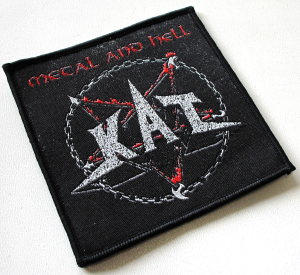 Naszywka KAT - Metal And Hell [black]