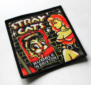 STRAY CATS - Rumble In Brixton -- Patch