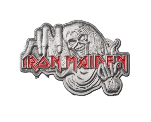 Przypinka IRON MAIDEN - NUMBER OF THE BEAST