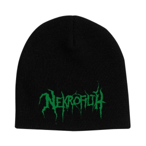 NEKROFILTH - Logo [green] -- Beanie (B44) 