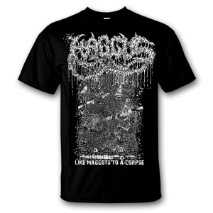 T-shirt HAGGUS - Like Maggots To A Corpse