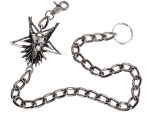 Łańcuch PENTAGRAM BAPHOMET
