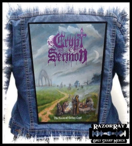 CRYPT SERMON - The Ruins of Fading Light -- Backpatch 