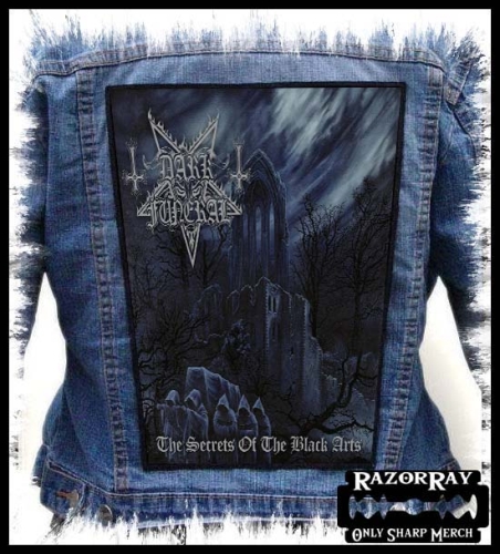 DARK FUNERAL - The Secrets of the Black Arts -- backpatch back patch.jpg