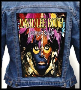 DAVID LEE ROTH - Sonrisa Salvaje -- Backpatch  