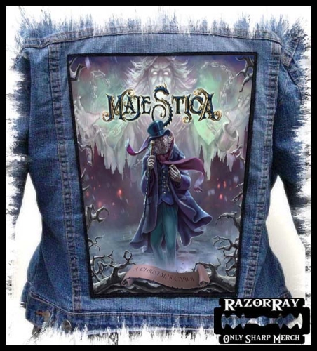 MAJESTICA - A Christmas Carol -- backpatch back patch.jpg