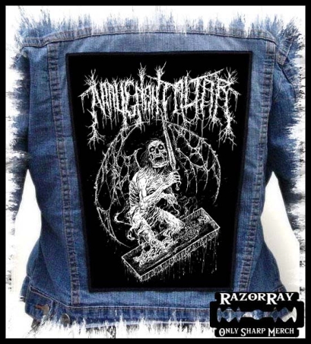 MALIGNANT ALTAR - Coffin -- backpatch back patch.jpg