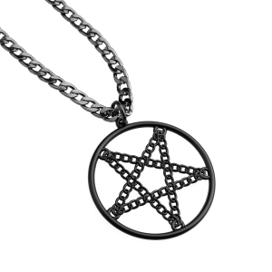 PENTAGRAM #2 -- Metal Pendant