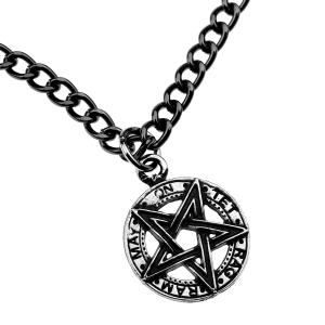 PENTAGRAM #3 -- Metal Pendant