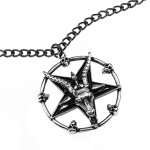 PENTAGRAM #4 -- Metal Pendant 