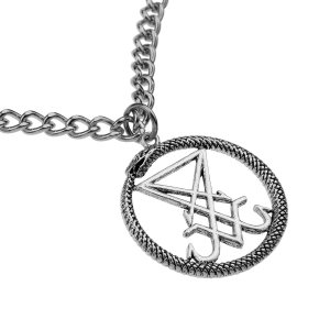 SIGIL OF LUCIFER -- Metal Pendant 