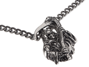 GRIM REAPER -- Metal Pendant 