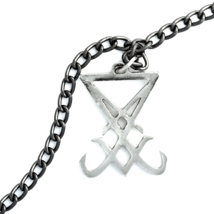 SIGIL OF LUCIFER -- Metal Pendant 