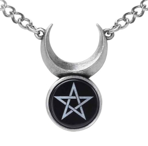 SIN-HORNED GOD -- Metal Pendant