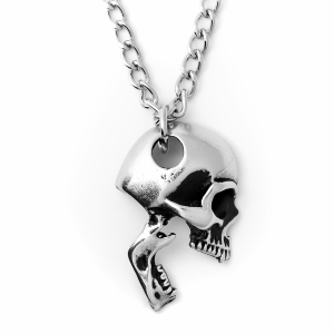 SKULL -- Metal Pendant 