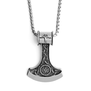THOR HAMMER -- Metal Pendant 