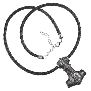 THOR HAMMER -- Metal Pendant 