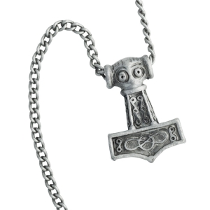 THOR HAMMER -- Metal Pendant  