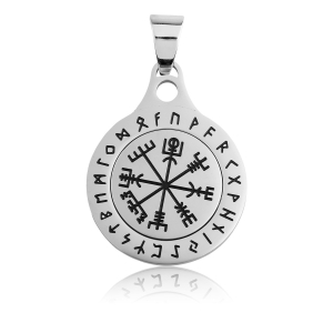VEGVISIR -- Metal Pendant