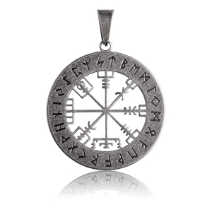 VEGVISIR -- Metal Pendant