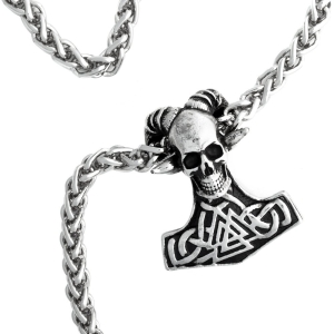 THOR HAMMER -- Metal Pendant  