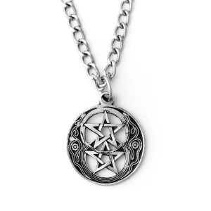PENTAGRAM -- Metal Pendant   