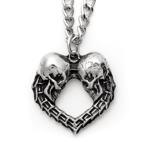 SKULL -- Metal Pendant