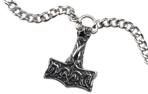 THOR HAMMER -- Metal Pendant 