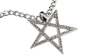 PENTAGRAM -- Metal Pendant 