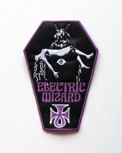 Naszywka Haftowana ELECTRIC WIZARD - Witchcult Coffin [purple]