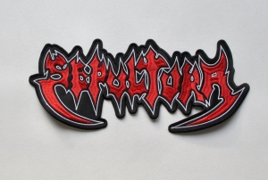 Ekran Haftowany SEPULTURA - Logo [white/red]