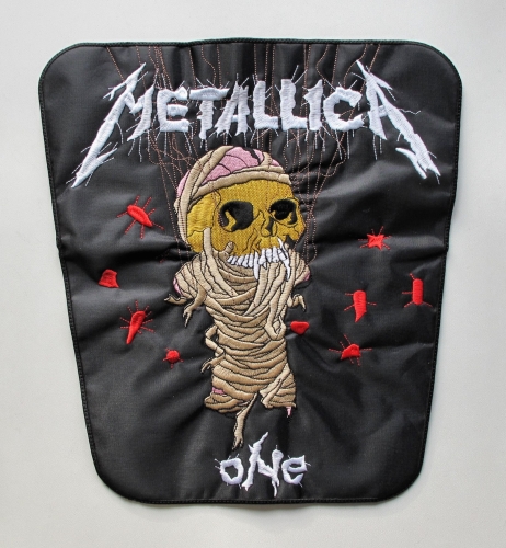 METALLICA - One -- Embroidered Backpatch.JPG