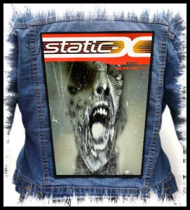 STATIC-X - Wisconsin Death Trip -- Backpatch