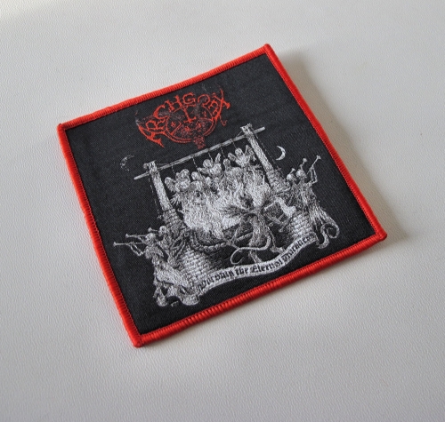 ARCHGOAT - Worship the Eternal Darkness [red] -- woven patch.JPG