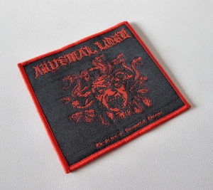 ABYSMAL LORD - Bestiary of Immortal Hunger [red] -- woven patch