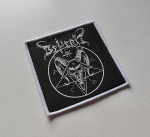 BEHERIT - Dawn of Satan's Millennium [white] -- woven patch