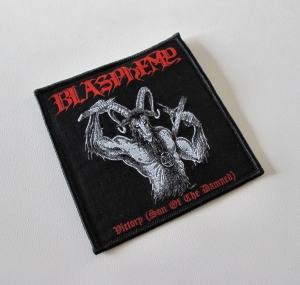 BLASPHEMY - Victory (Son of the Damned) [black] -- woven patch