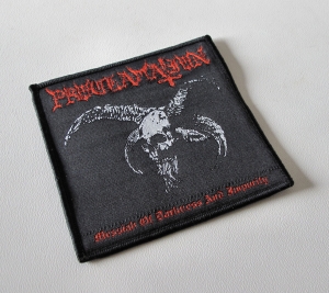 PROCLAMATION - Messiah of Darkness and Impurity [black] -- woven patch