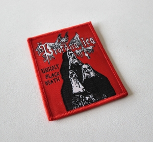 PROFANATICA - Unholy Black Metal [red] -- woven patch