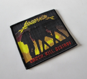 SARCOFAGO - Crush, Kill, Destroy [black] -- woven Patch