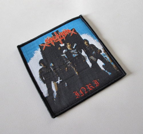 SARCOFAGO - I.N.R.I. -- woven patch.JPG