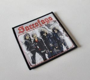 SARCOFAGO [black]  -- woven Patch